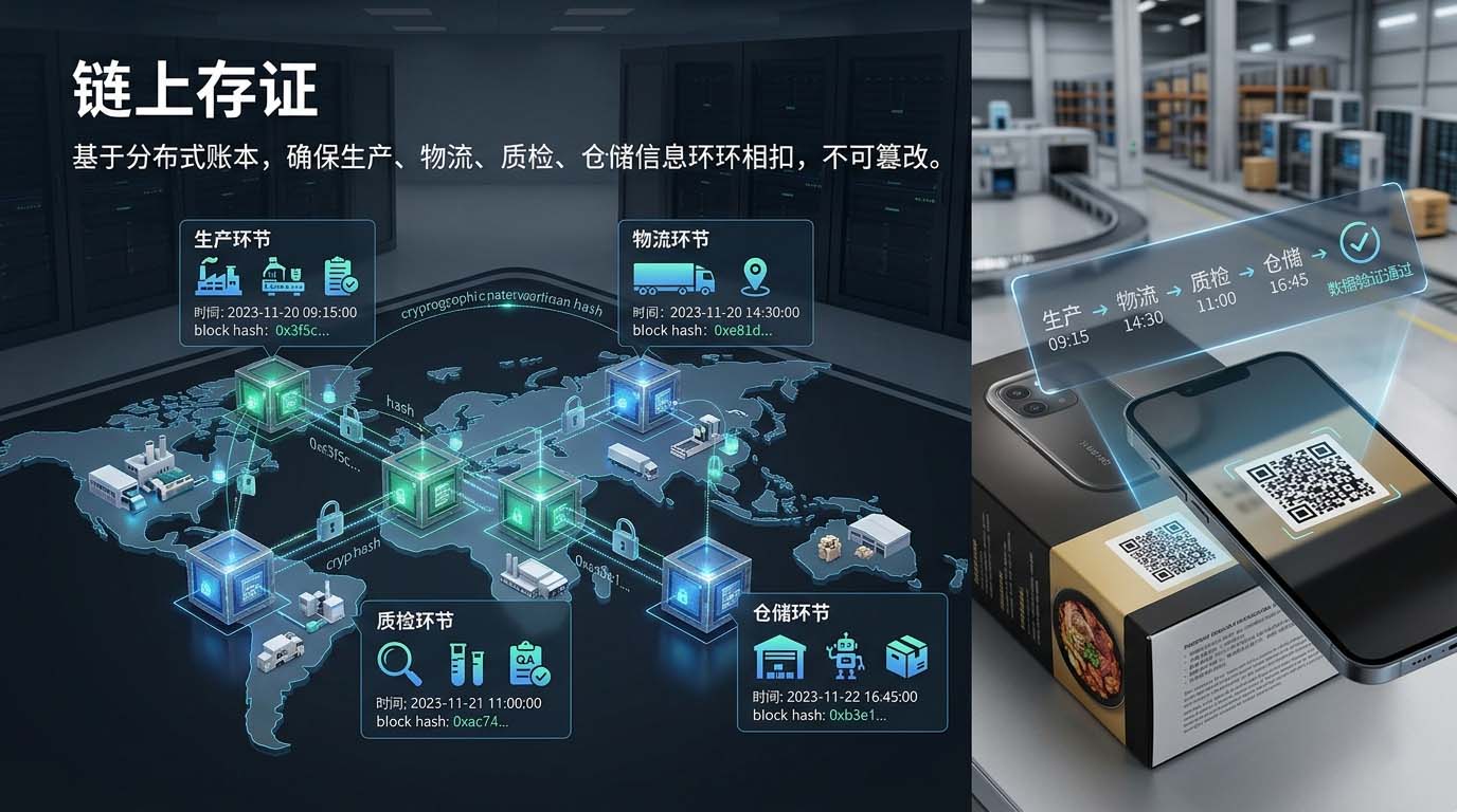 链上存证展示图